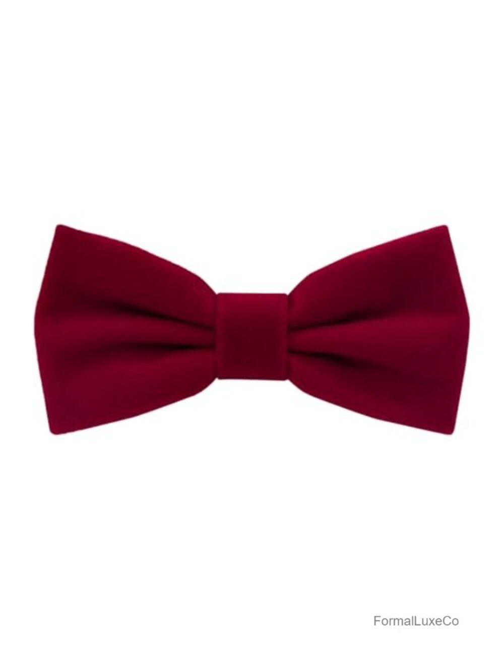 Velvet Bow Tie Pre-Tied Adjustable Formal Party Wedding